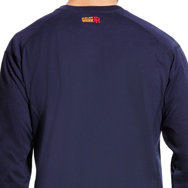 Ariat FR Air Crew T-Shirt in Navy